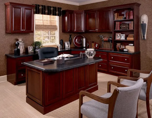 kraftmaid-custom-desk-bookcase-and-upper-cabinets-in-cabernet-640w